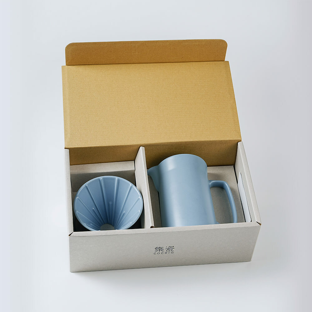 咖啡事-Intuit直覺無把濾杯咖啡壺禮盒