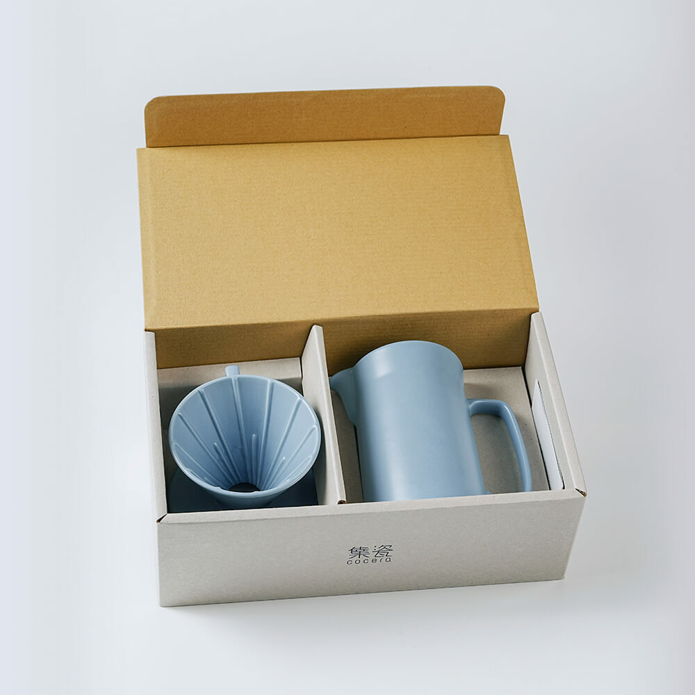 咖啡事-Intuit直覺有把濾杯咖啡壺禮盒