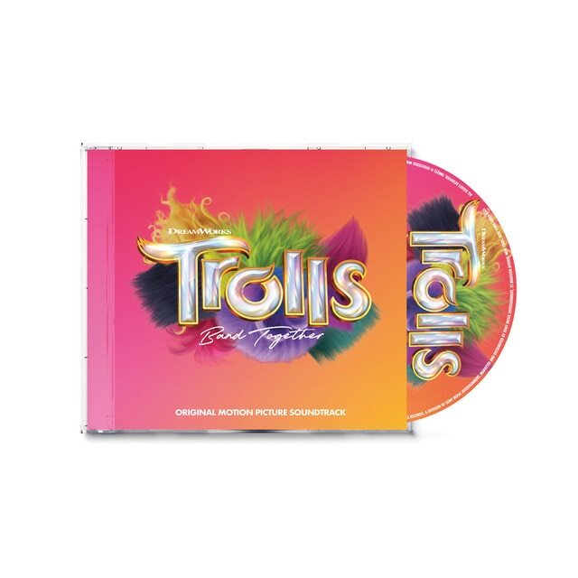 VA - 魔髮精靈：夾BAND天團 Trolls Band Together OST CD