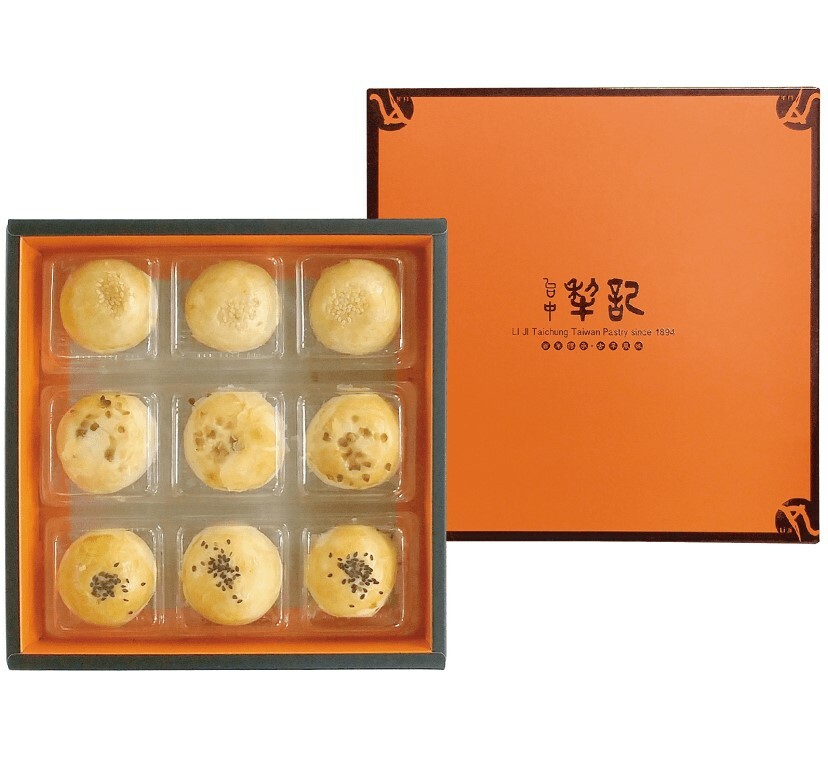 台中犂記-綜合蛋黃酥9入禮盒