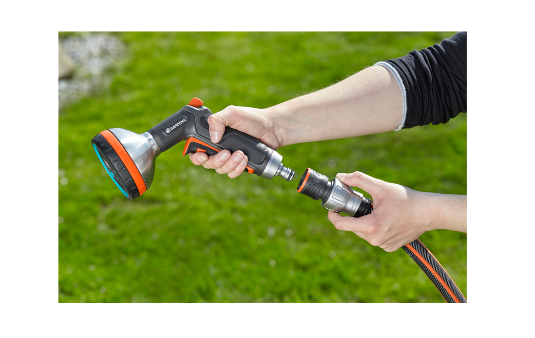 "GARDENA" 德國3/4"截流吸輪(合金)(吸塑裝)(12個/盒)-[18254]