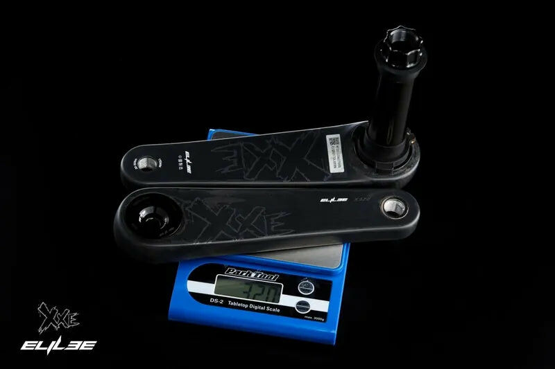 XCADEY XPOWER + ELILEE XXE CARBON 超輕盤爪式功率計曲柄組合
