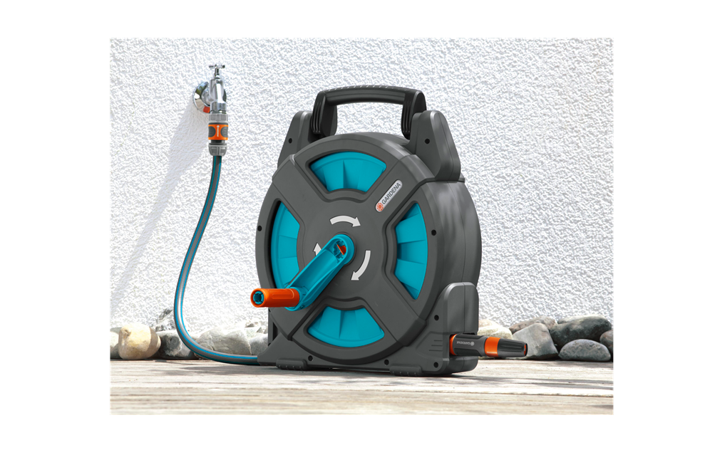 "GARDENA" 德國15m-11mm喉便攜式迷你喉架套裝(1套/盒)-[2662]