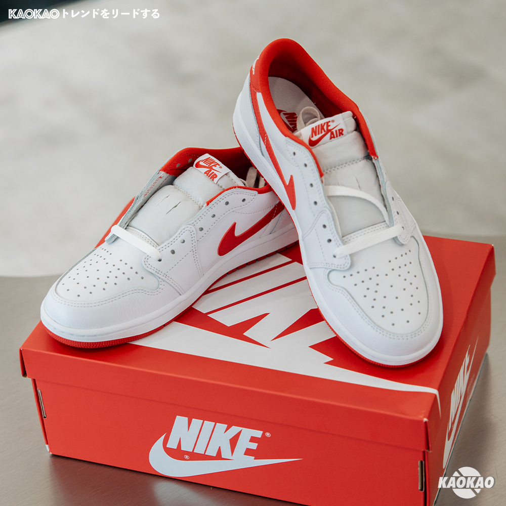 男款 NIKE AIR JORDAN 1 RETRO LOW OG 白紅【CZ0790-161】