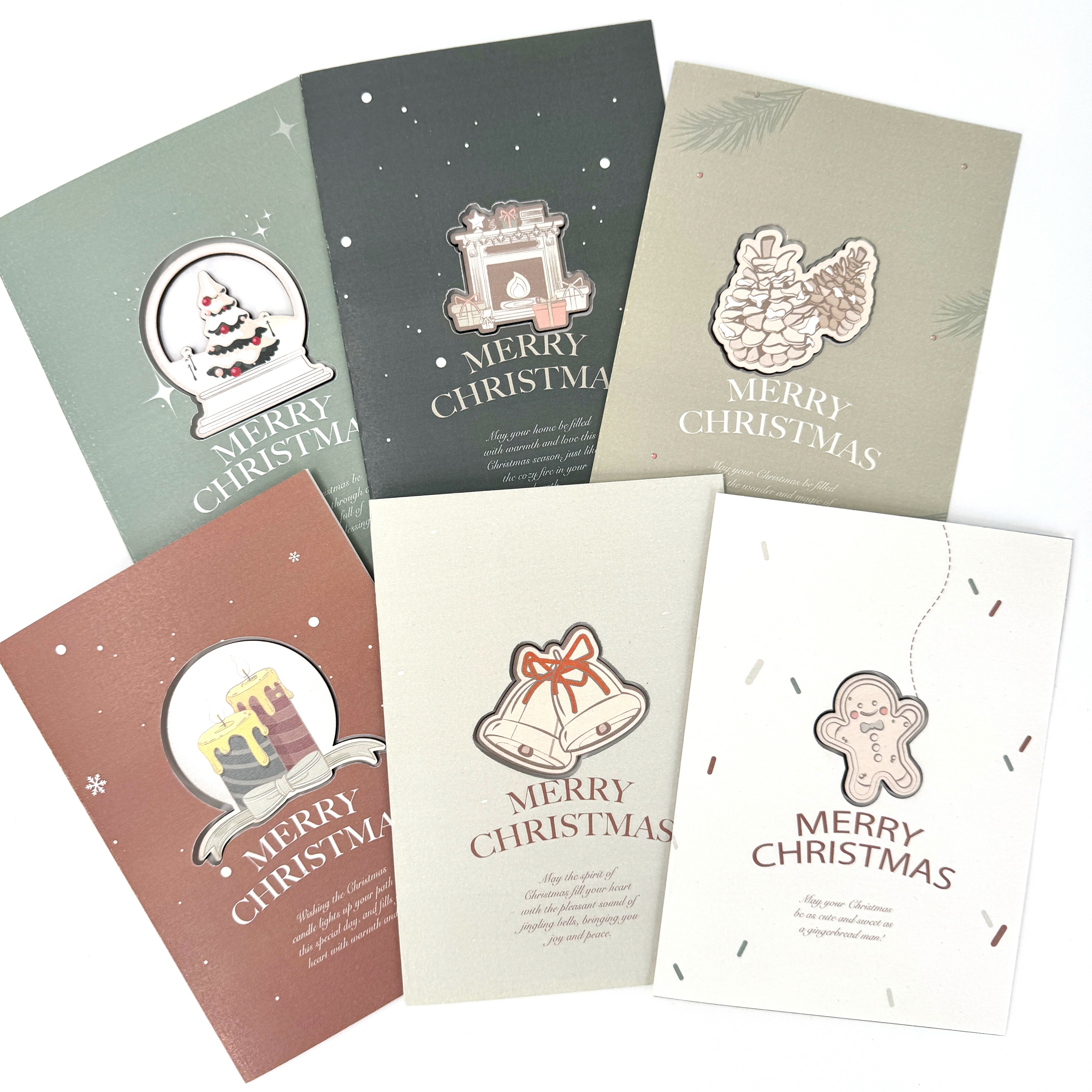 TeamGreen Christmas 3D Cards