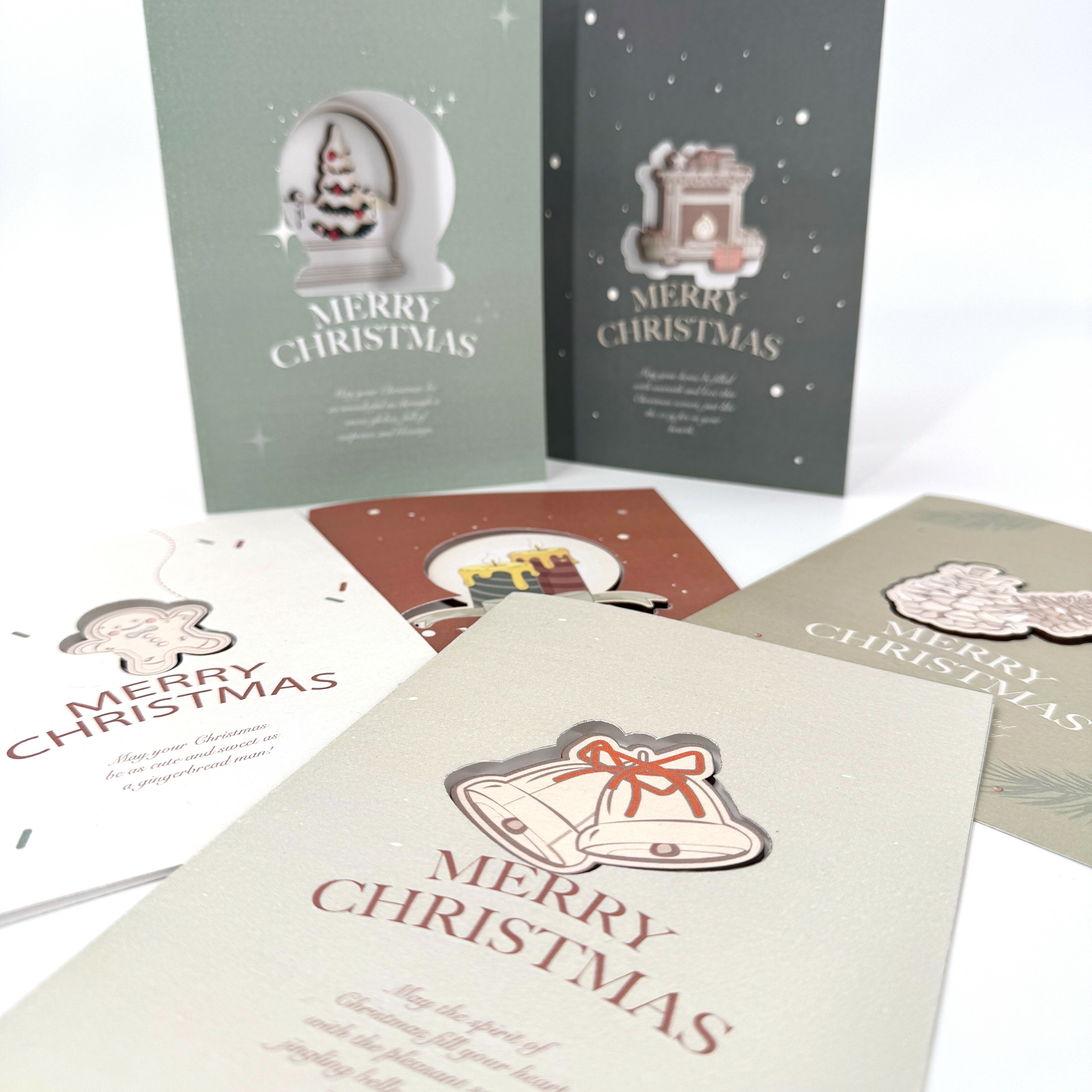 TeamGreen Christmas 3D Cards