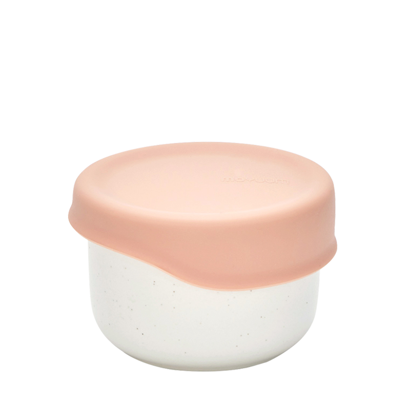 MOYUUM 陶瓷點心碗附矽膠蓋