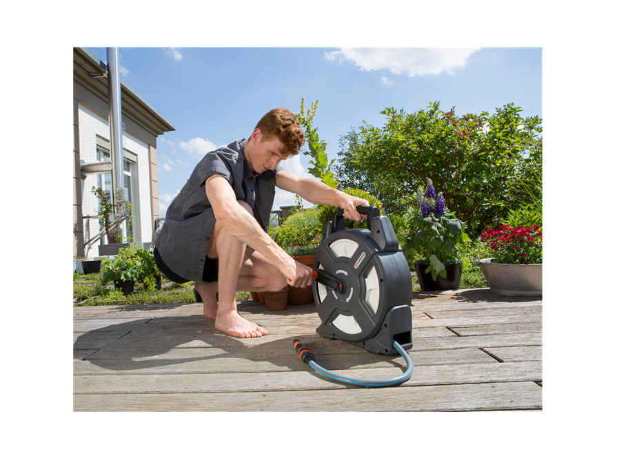 "GARDENA" 德國10m-11mm喉便攜式迷你喉架套裝(1套/盒)-[18400]