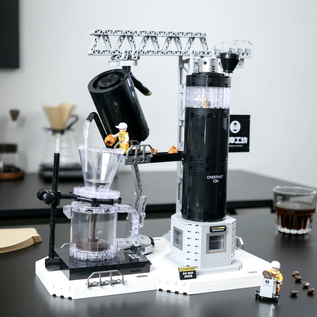 拼奇 泰摩工坊聯名咖啡工坊 收藏積木(11021)