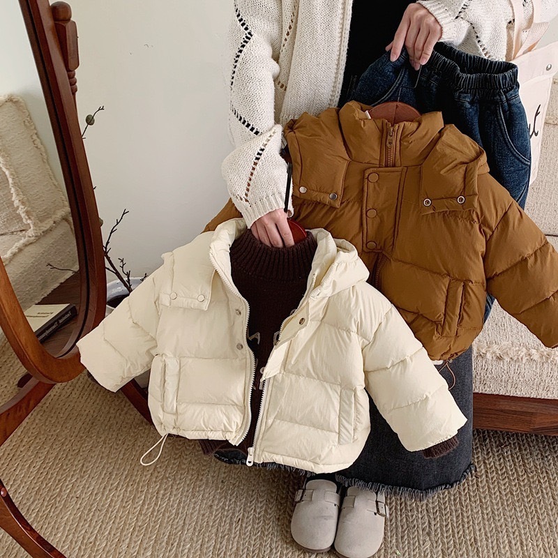 加厚短版鴨絨外套