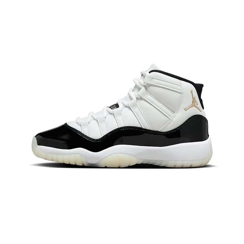 Air Jordan 11"Gratitude" GS 感謝 黑白金 女鞋 大童 378038-170 [台灣現貨]
