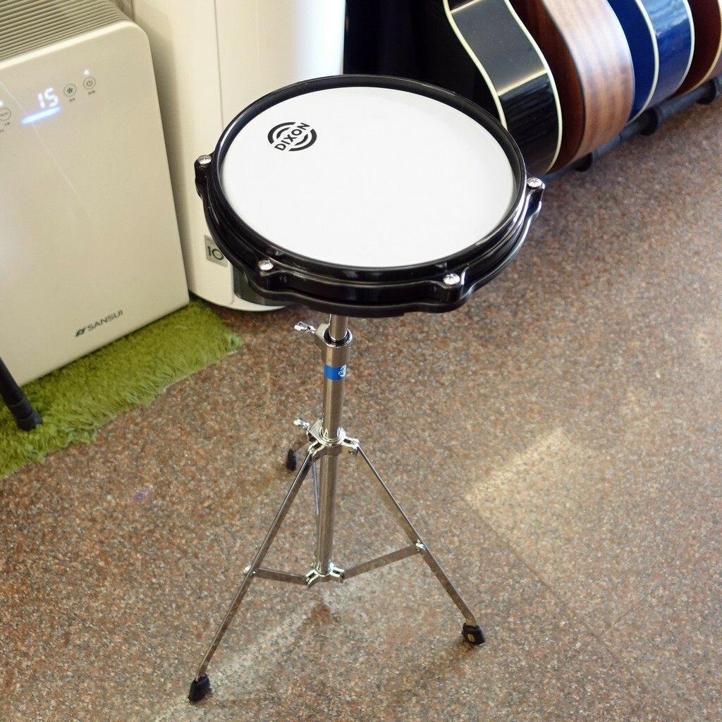 Dixon DXPT-PDP1511 8吋打點板套組 白色鼓面（打點板＋架組）