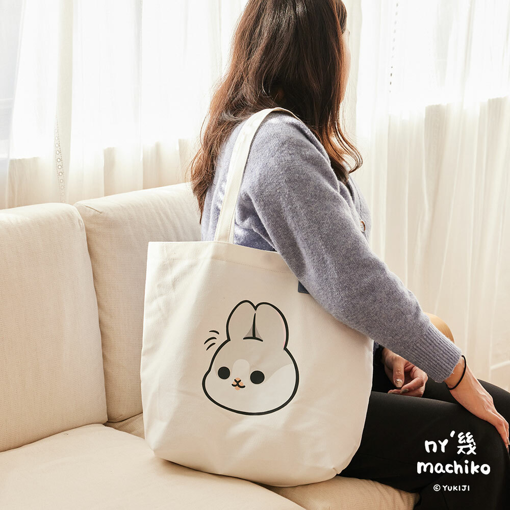 ㄇㄚˊ幾兔帆布肩背袋