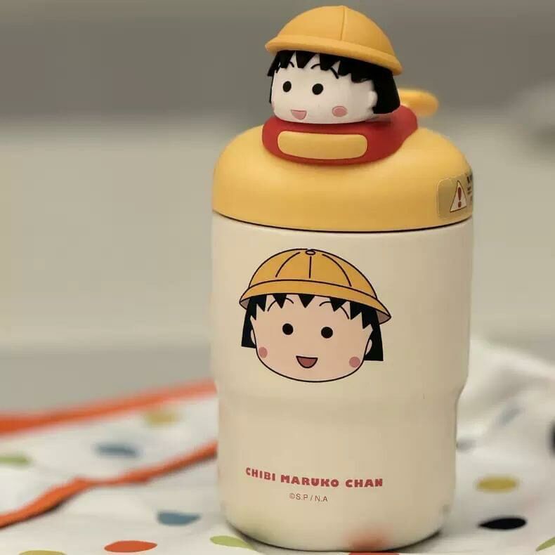 ✨櫻桃小丸子保溫杯420ml🥤