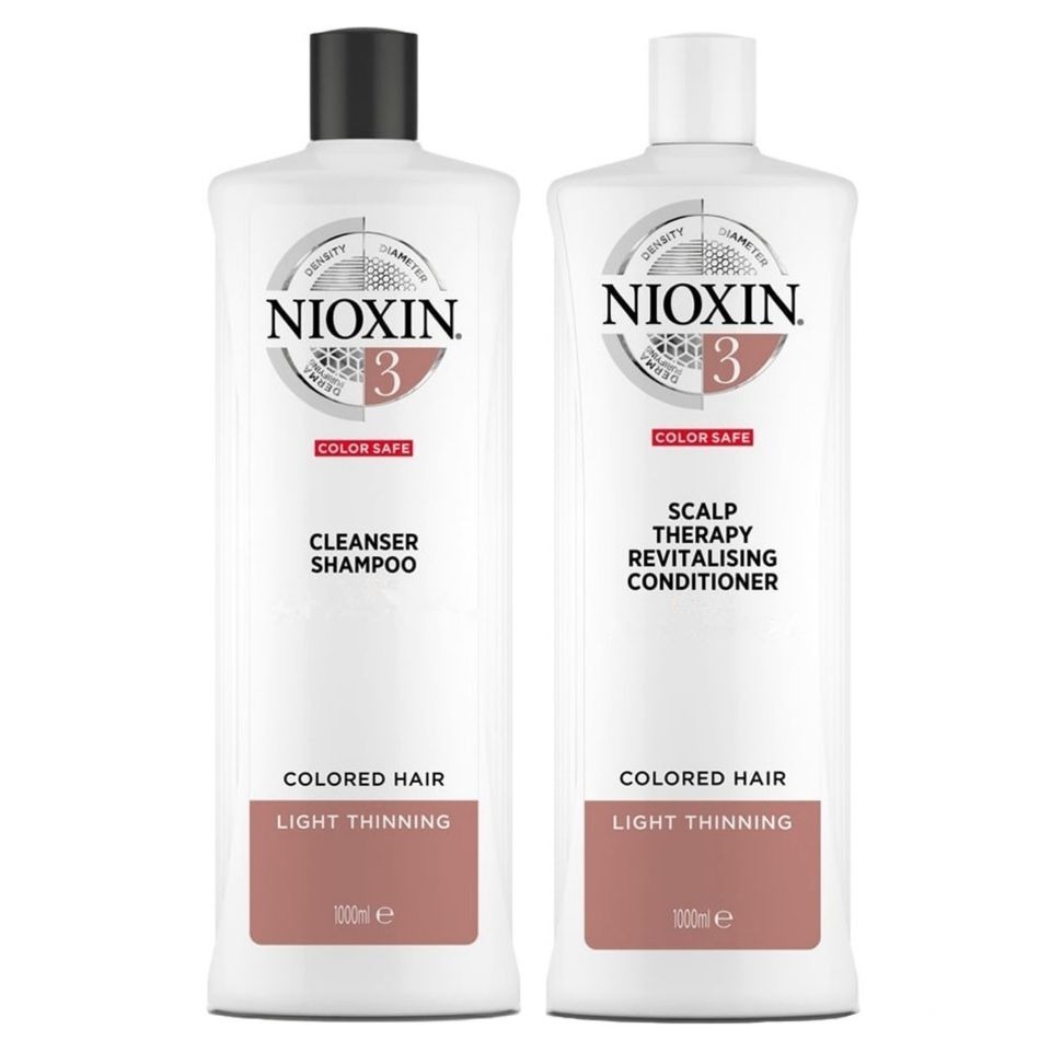 NIOXIN - 麗康絲3號防脫髮洗護套裝 - 1000ml + 1000ml