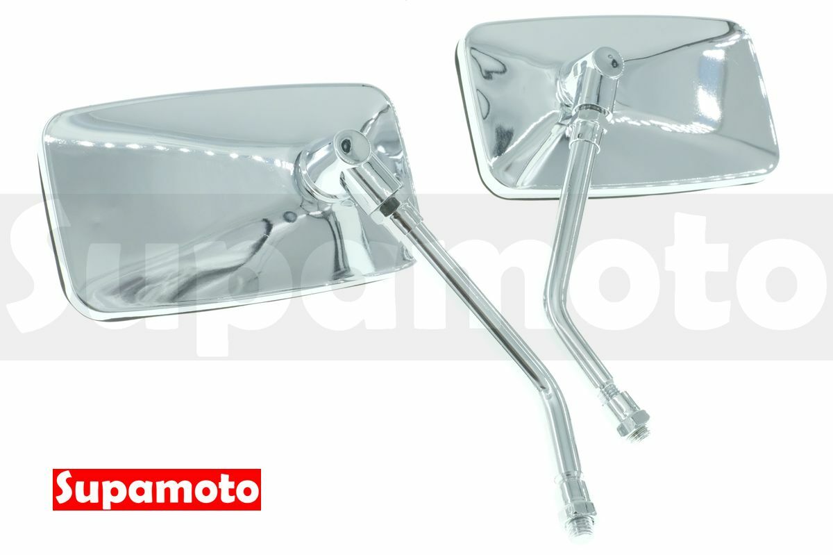 -Supamoto- M43 原廠型後照鏡 (後視鏡/復古/改裝/通用/MANY/CB400/CB350電鍍)