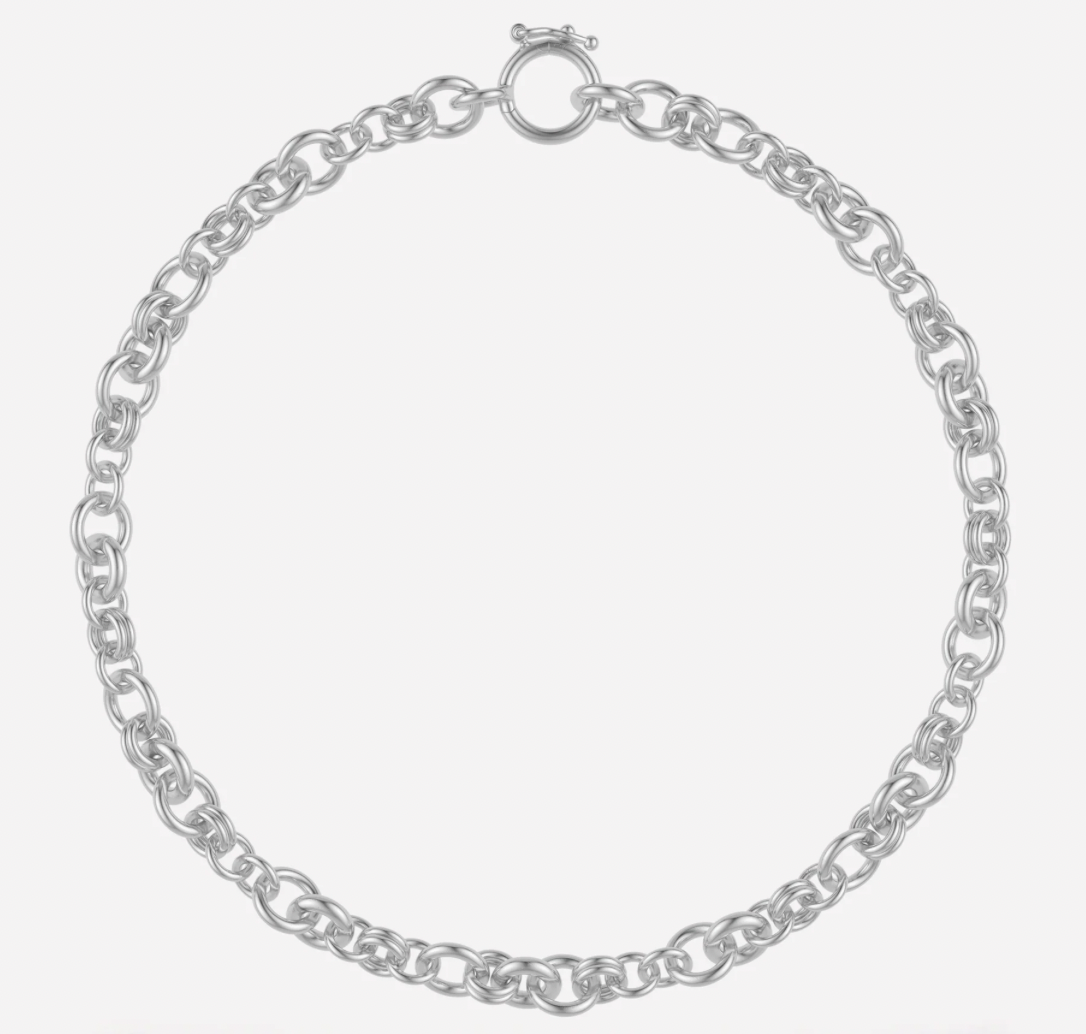 Helio Chain Bracelet Silver