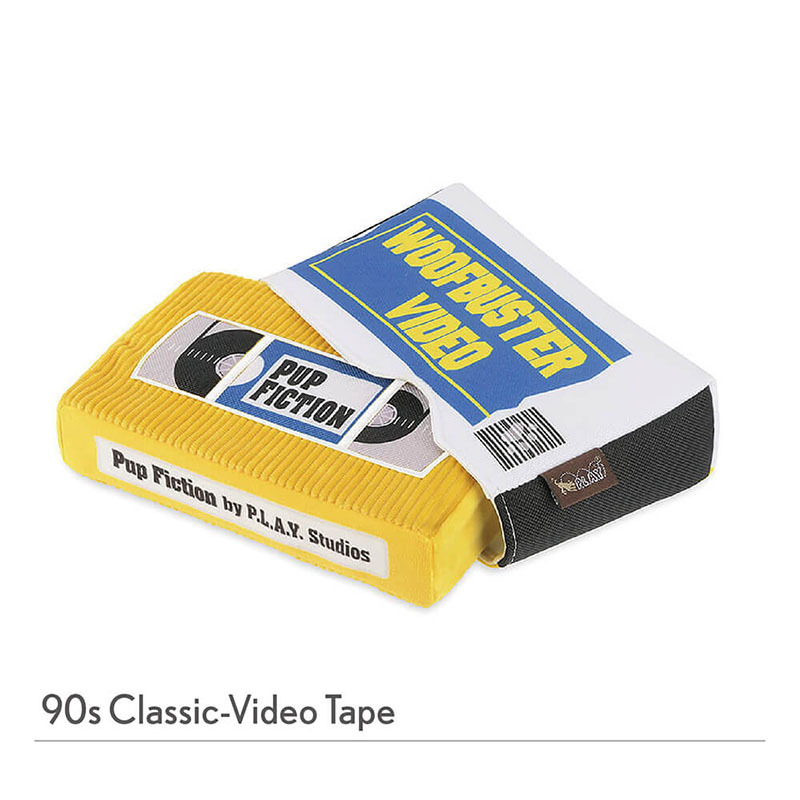 【寵物陪伴、抗憂鬱玩具】P.L.A.Y. 搖滾90年代-錄影帶