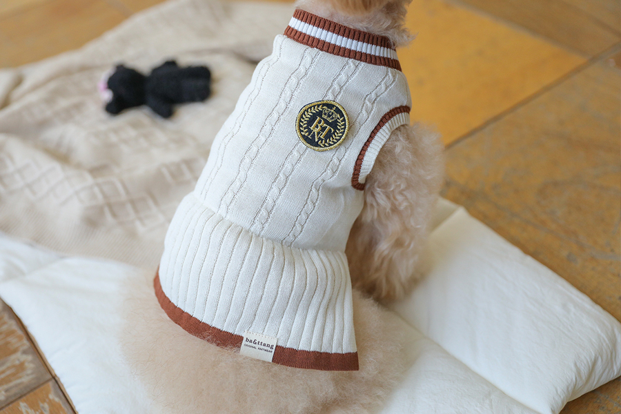 ba&ttang 學院風針織洋裝