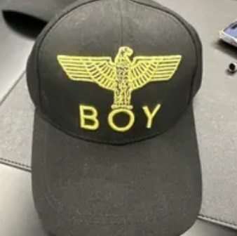 [S] BOYLONDON EAGLE BOY BALL CAP,BLACK/GOLD, B83CP1001U99 (SBB360)