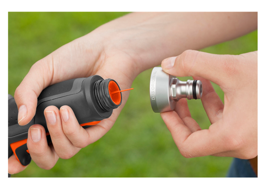 "GARDENA" 德國合金款多功能花灑水槍(5功能)(彩色卡紙裝)(4個/盒)-[18317]