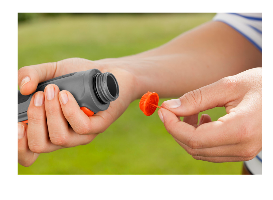 "GARDENA" 德國豪華款多功能花灑水槍(5功能)(彩色卡紙裝)(4個/盒)-[18315]