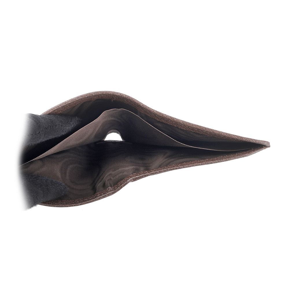 【GUCCI】Jumbo GG Logo 緹花布及皮革對開8卡短夾(棕色) 699308 UKMBG 2572