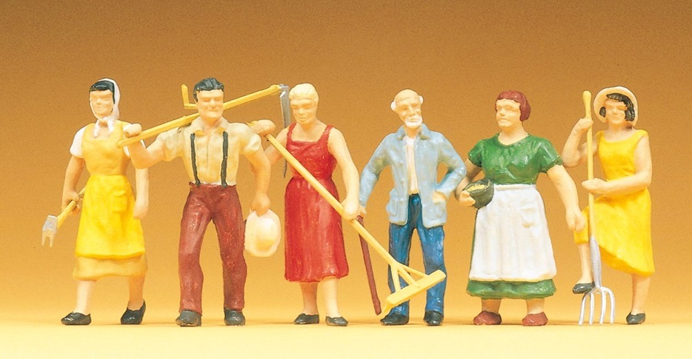 Preiser 65307 O規 rural population 農村人口