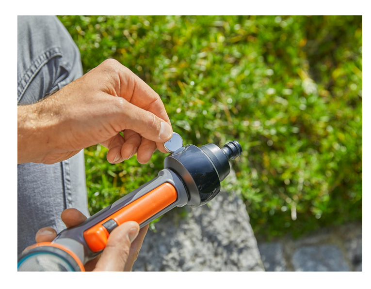 "GARDENA" 德國花灑水槍帶水量計流器(1功能)(彩盒裝)(4個/盒)-[18352]