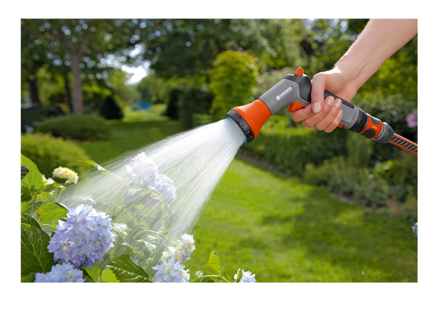 "GARDENA" 德國經典款花灑水槍(1功能)(彩色卡紙裝)(5個/盒)-[18311]
