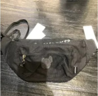 [S] LIFEWORK UNI RADOK WAPPEN HIP SACK,BLACK, LW245BG94040F (SLW399)