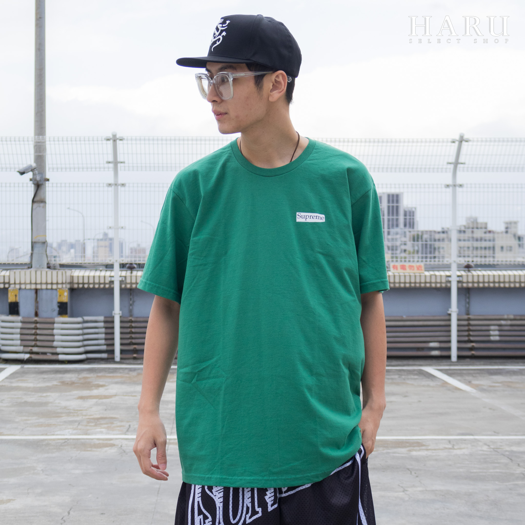 現貨 SUPREME BLOWFISH TEE 圖T 印花 背圖 綠 男女短袖上衣 SS23T68