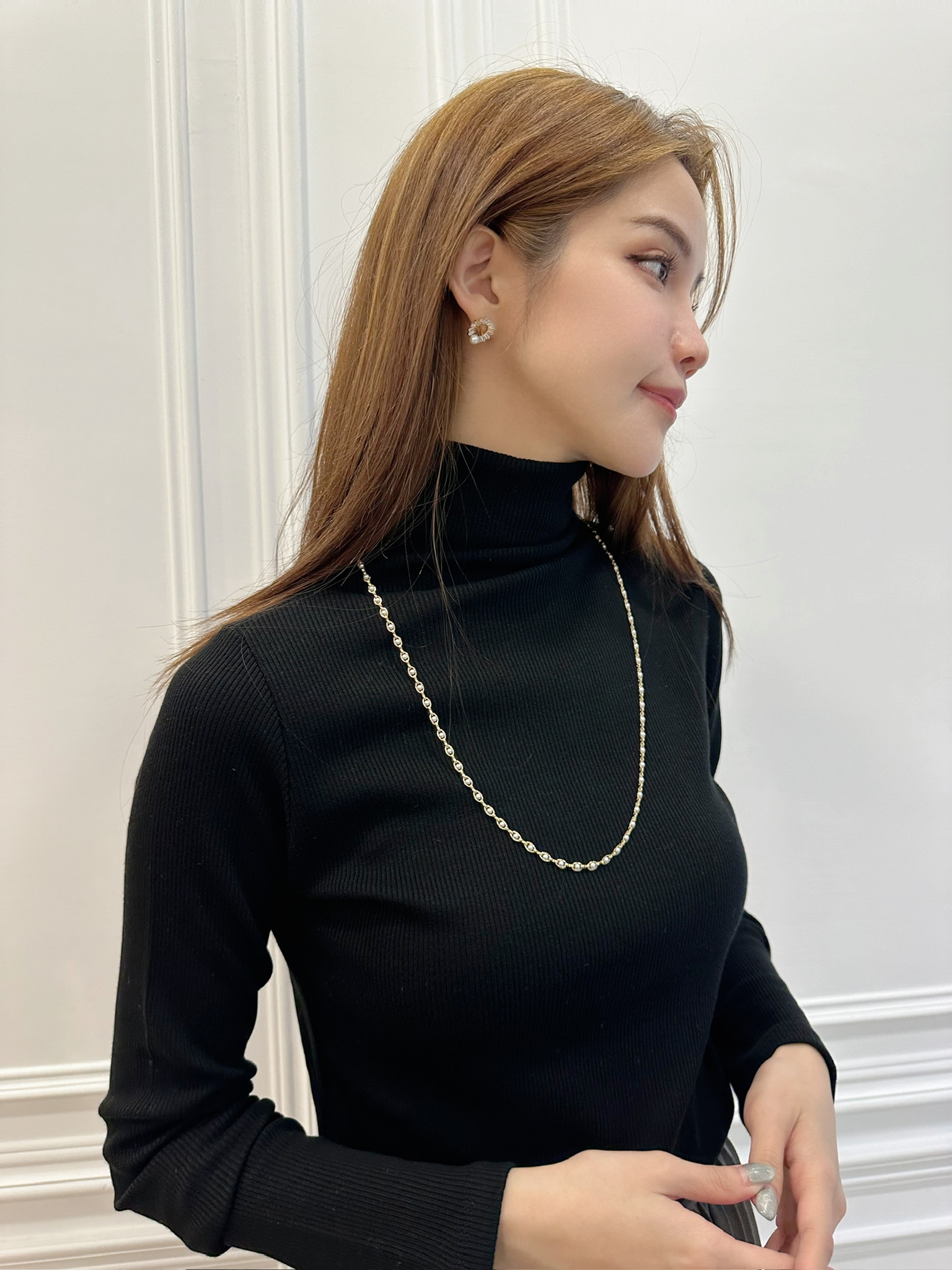 高領舒適內搭上衣