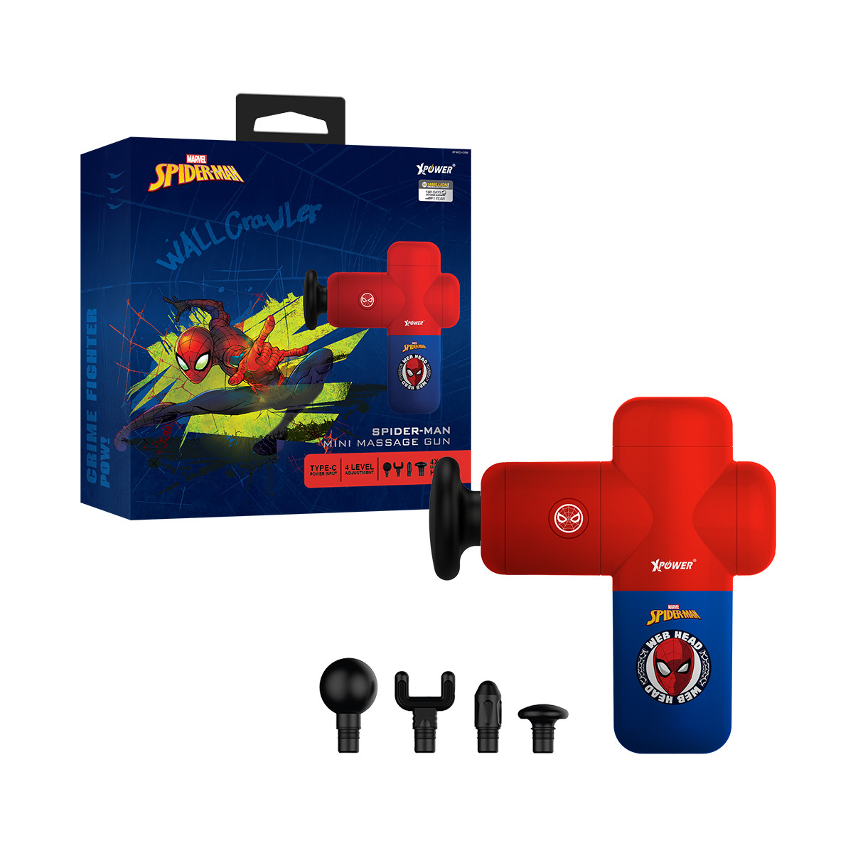 蜘蛛俠系列MG3超迷你肌肉按摩槍