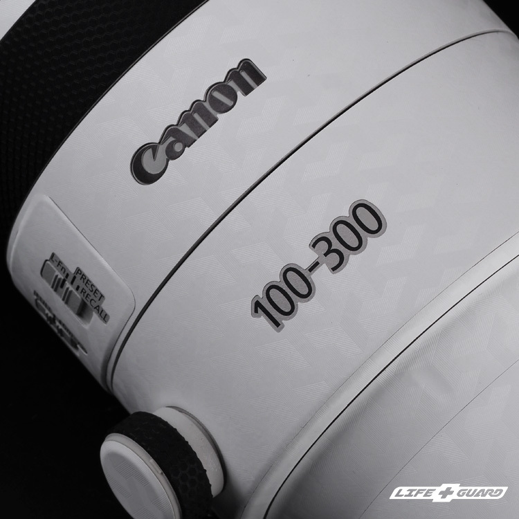 LIFE+GUARD  Canon RF 100-300mm F2.8 專用箭影白貼膜產品圖