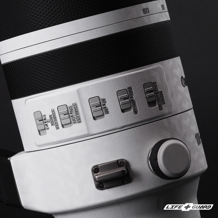 LIFE+GUARD  Canon RF 100-300mm F2.8 專用箭影白貼膜產品圖