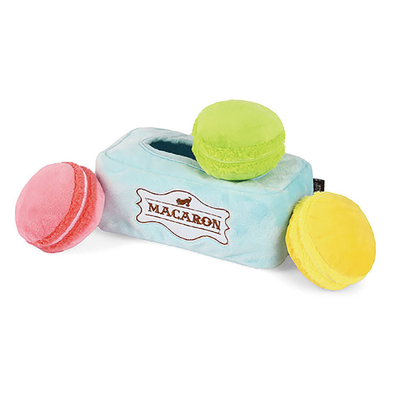 【寵物陪伴、抗憂鬱玩具】P.L.A.Y. 小狗咖啡館-馬卡龍