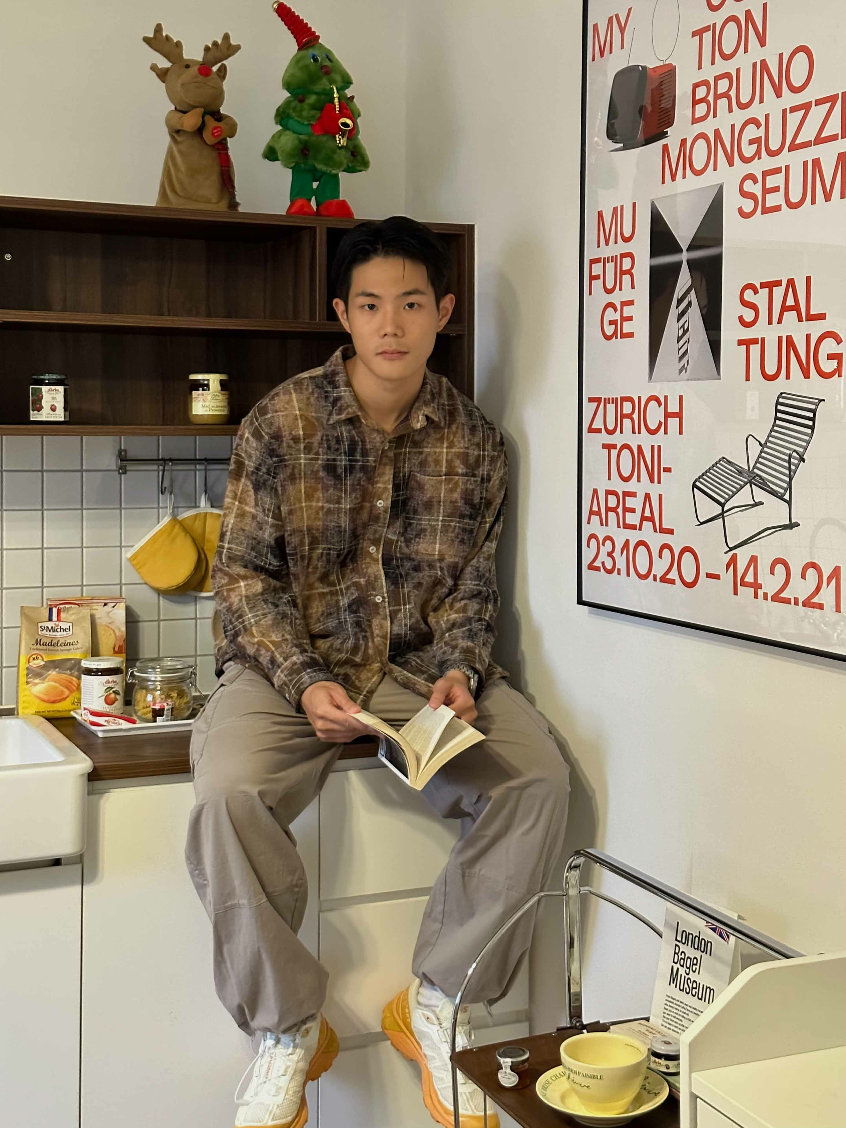 SIMON MADE TL-2342 雲霧染 法蘭絨 VINTAGE 復古 襯衫