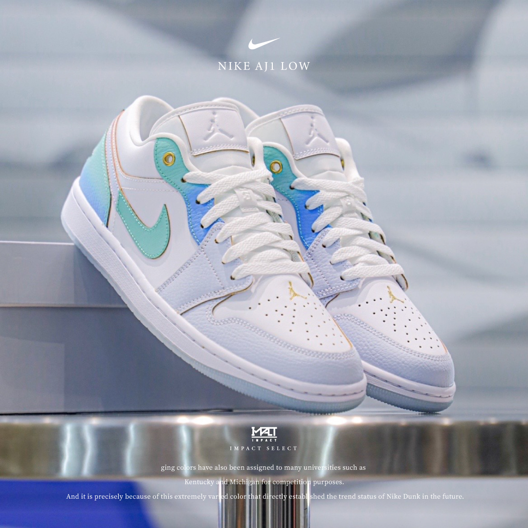Nike Air Jordan 1 Low SE 莫蘭迪 漸變斷勾 冰晶底 FN8899-131