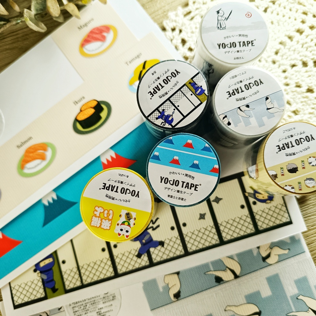 日本小屋女子DIY．YOJO TAPE 養生膠帶 2023秋季新款