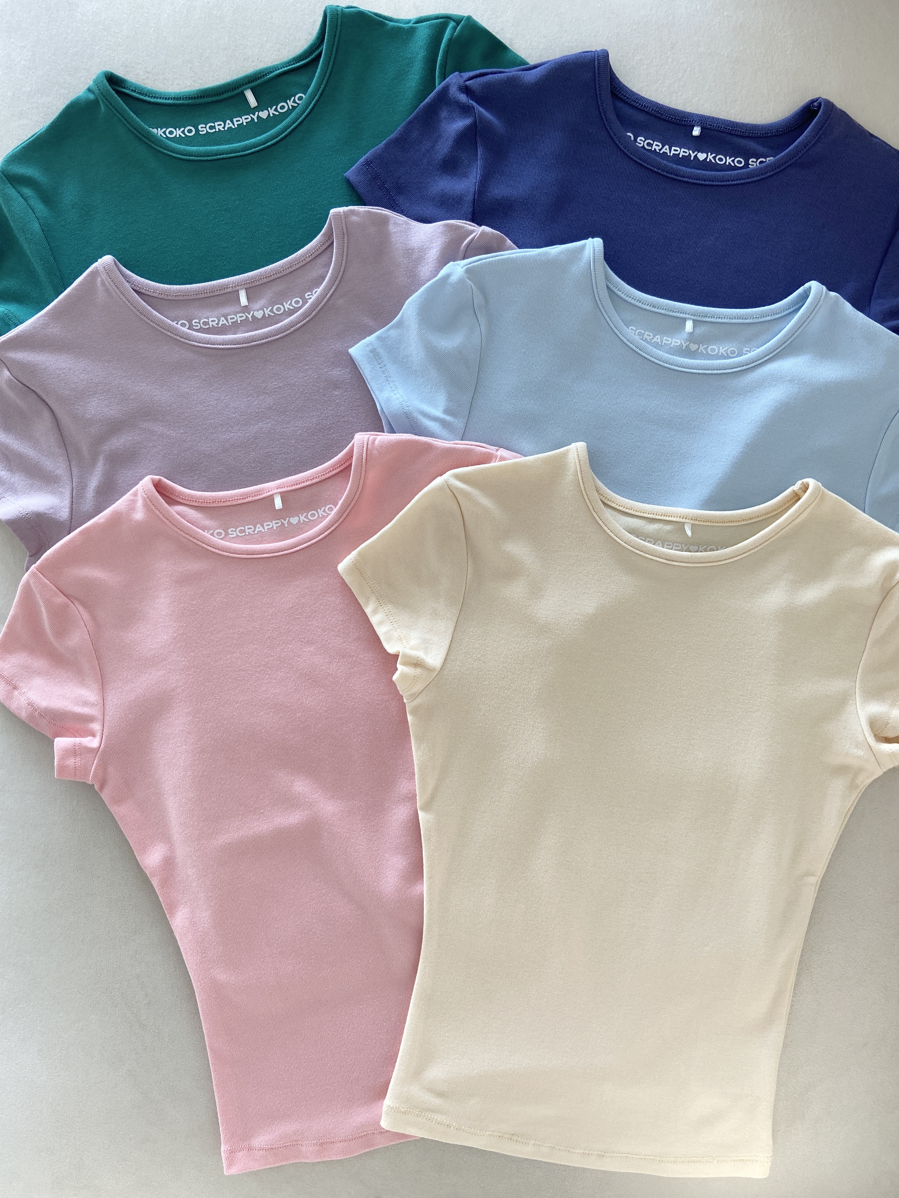 Candy 圓領短袖T恤