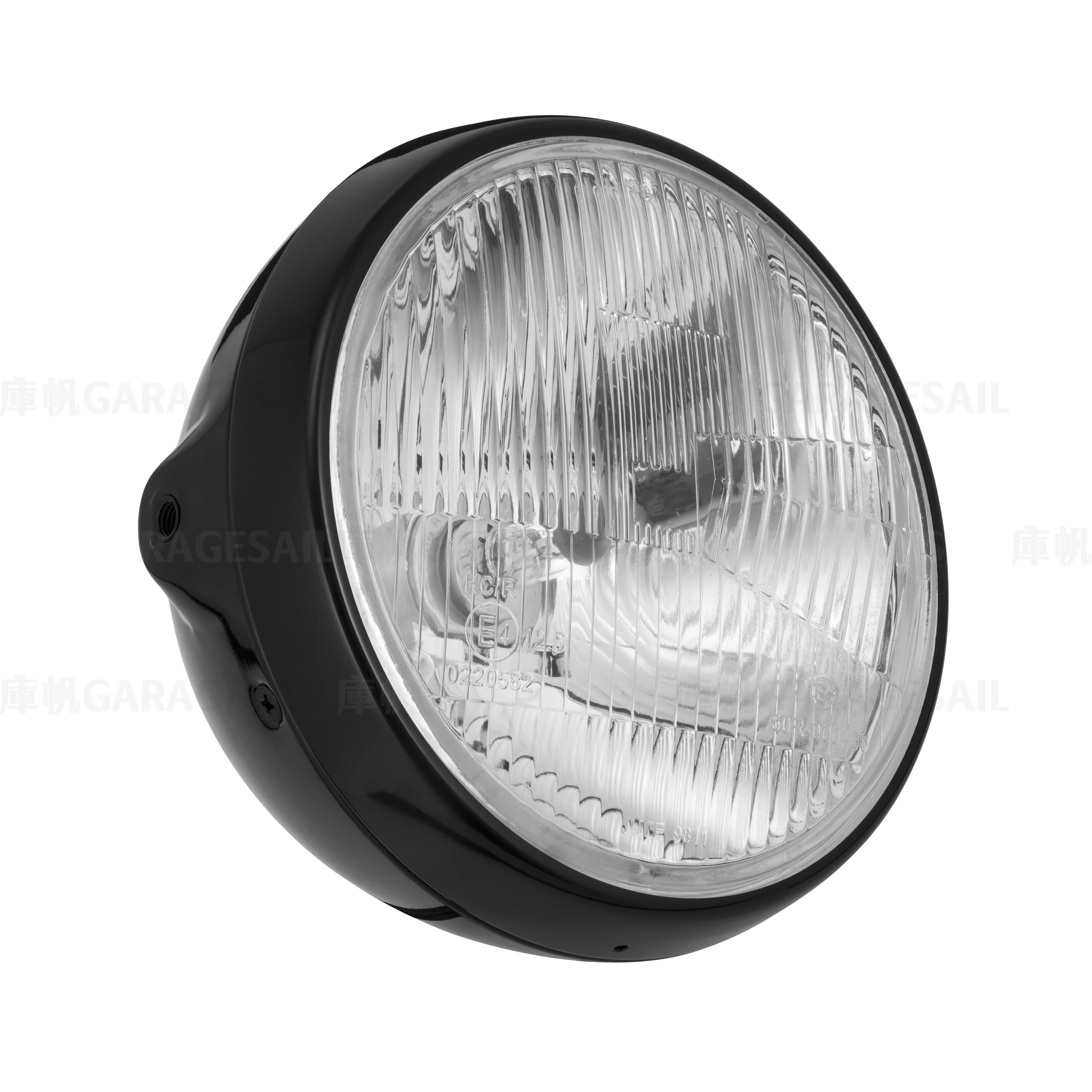 7吋圓 吊耳式 大燈 歐規 亮黑