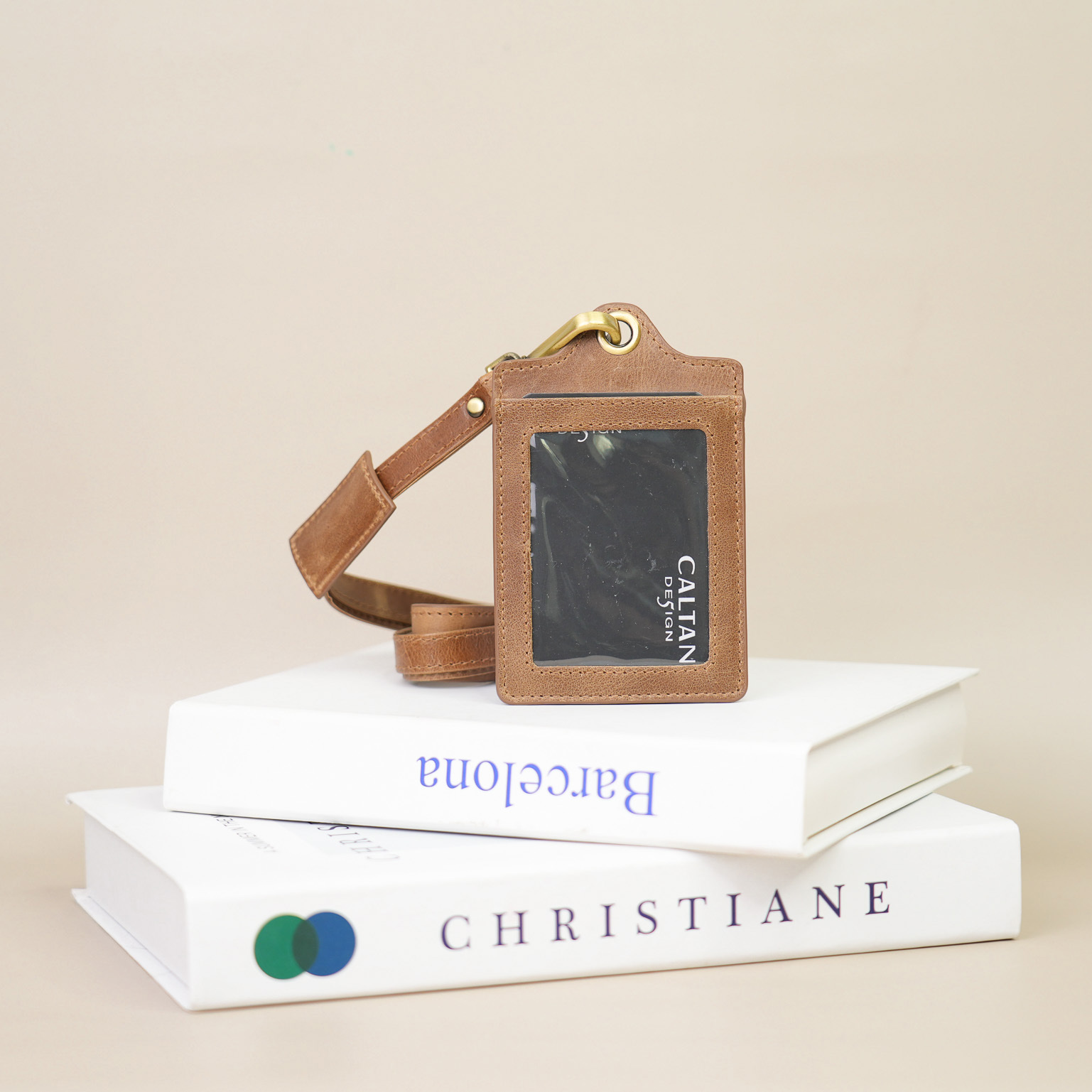 真皮簡約直式證件套-四色(075175)