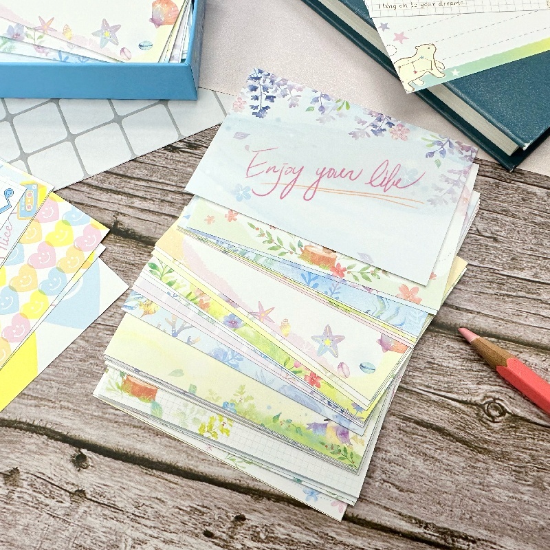 四季紙品 萬用彩名卡 【AQ6500-05~10】