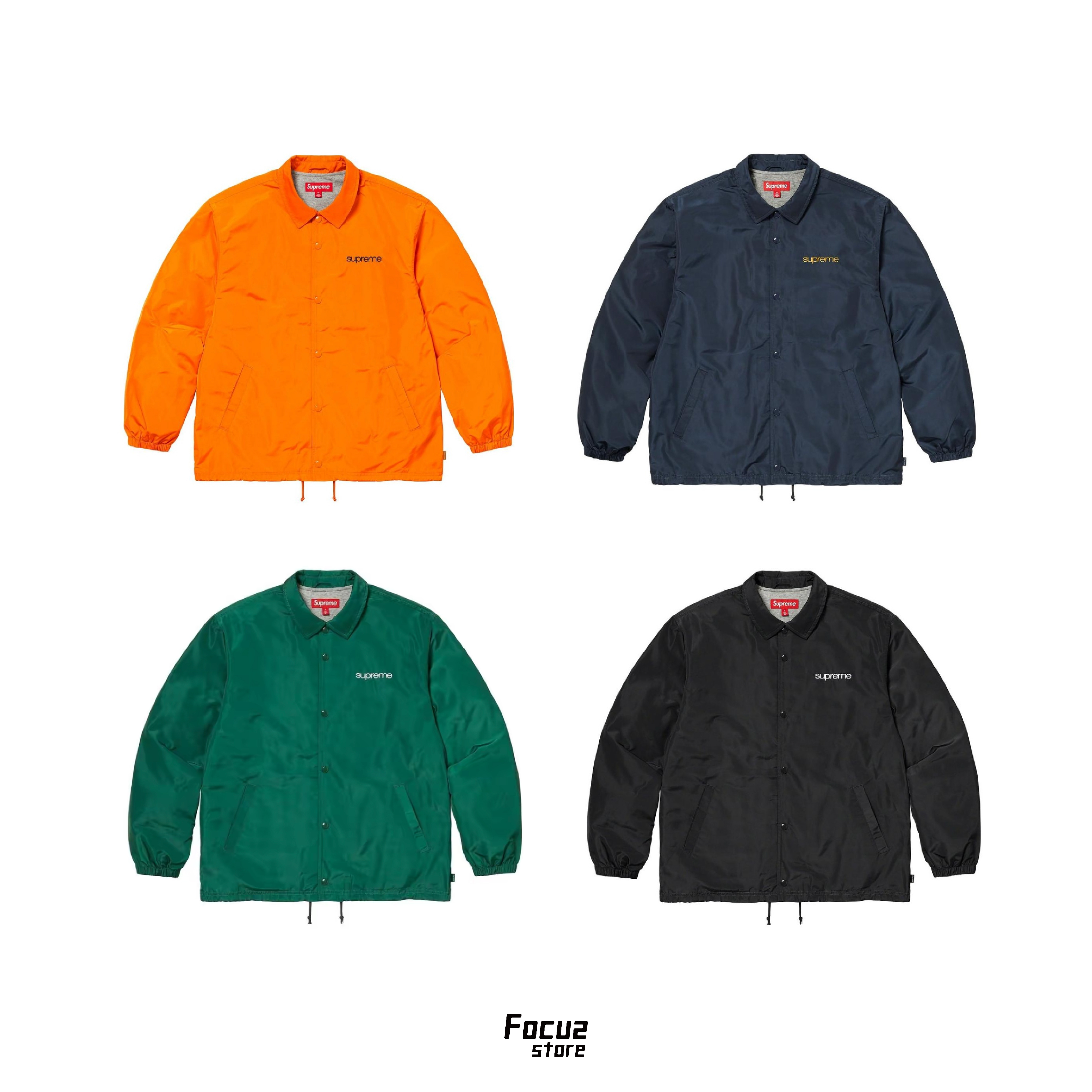 Focus Store】現貨秒發Supreme FW23 Week11 NYC COACHES JACCK