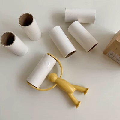 《3369》造型可站立滾筒除塵捲(替換附五卷)