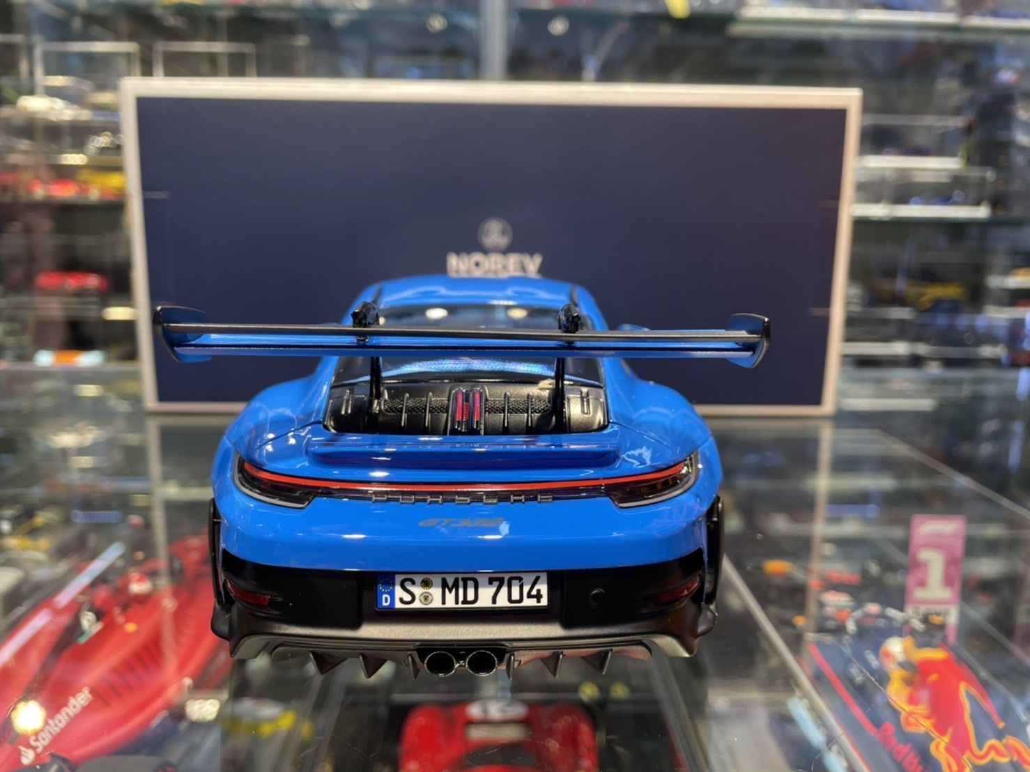 NOREV 187358 Porsche 911 992 GT3 RS 2022 Sharkblue 1/18