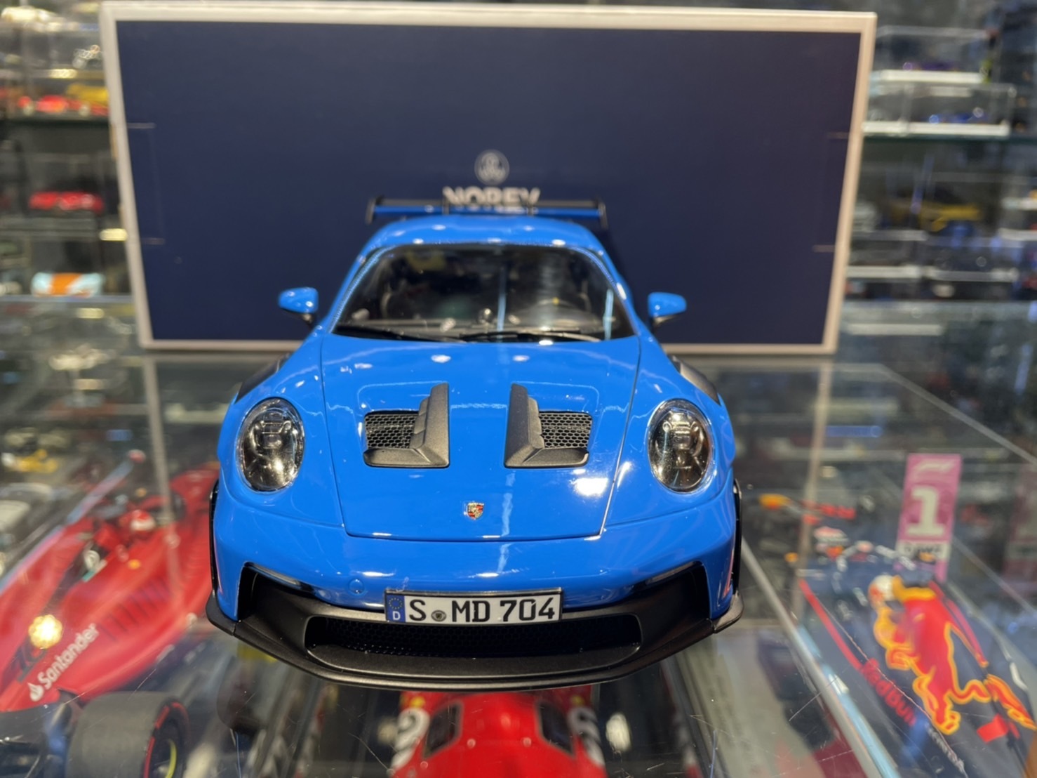 Boistoreさん専用 NOREV 187358 Porsche 911 992 GT3 RS 2022 Sharkblue 1/18