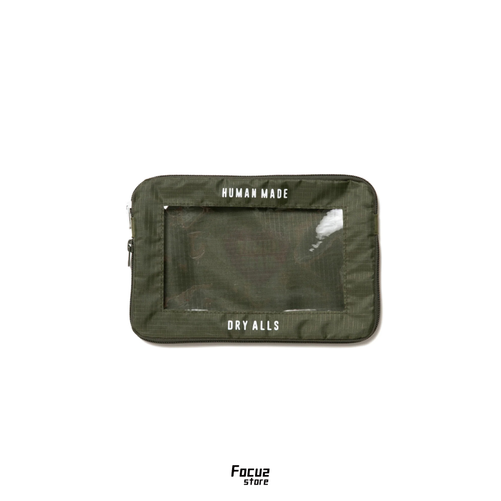 【Focus Store】現貨秒發 Human made SS23 Travel Case "Olive" 旅行包 橄欖綠 HM25GD057