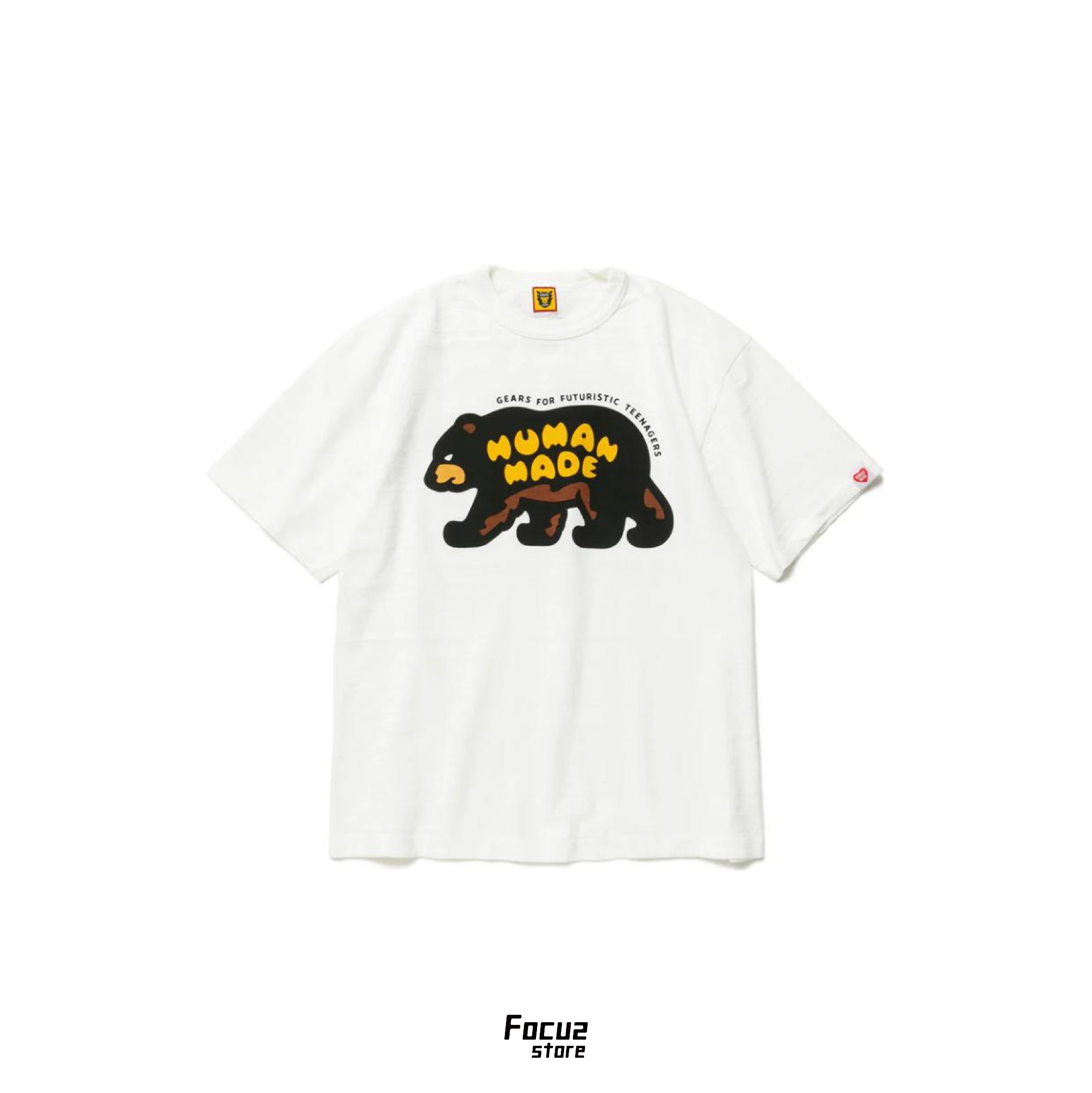 Focus Store】現貨秒發Human made SS23 Grapic Bear Tee 兩色棕熊